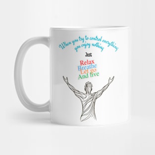 La vie est belle. Mug